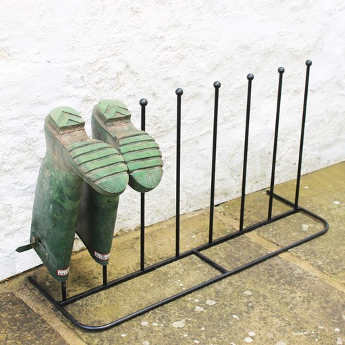 Porta stivali neo acciaio nero - porta,